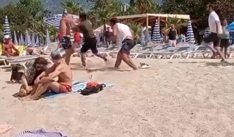 Şezlong Tartışmasında Turiste Şiddet Uygulandı!