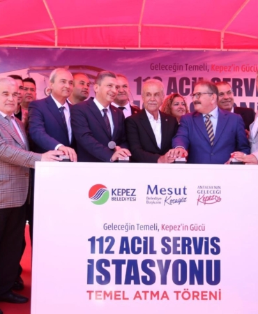 Kepez’de Yeni Acil Sağlık İstasyonu Temeli Atıldı