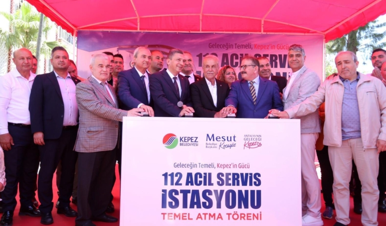 Kepez’de Yeni Acil Sağlık İstasyonu Temeli Atıldı