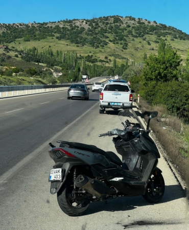 Motosiklet Kazasında 1 Ölü, 1 Yaralı!