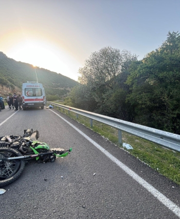 Liseli Muhammet Motosiklet Kazasında Hayatını Kaybetti
