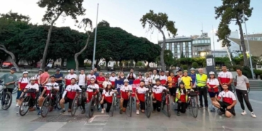 Antalya’da Bisikletli Ölümler İçin Sessiz Sürüş