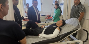 Yunus Ekibi Kaza Geçirdi, İki Polis Yaralandı!