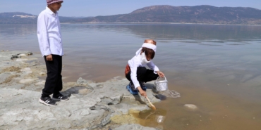 Öğrencilerden Burdur Gölü’ne Farkındalık Etkisi