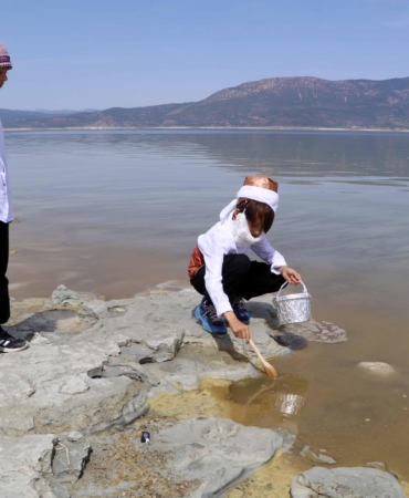 Öğrencilerden Burdur Gölü’ne Farkındalık Etkisi