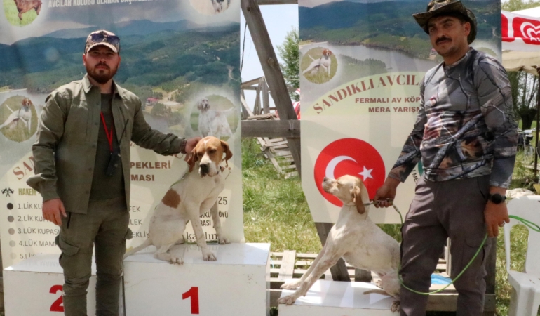 Sandıklı’da Av Köpekleri Yarıştı, Ödüller Dağıtıldı!