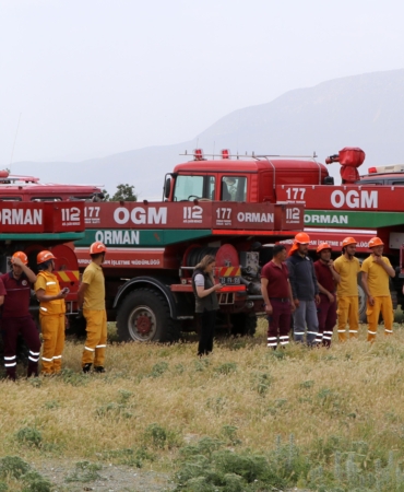 Orman Personeli Yaz Sezonu İçin Tatbikat Yaptı