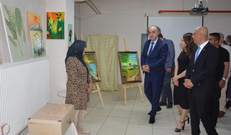 Korkuteli HEM Yıl Sonu Sergisi Açıldı!