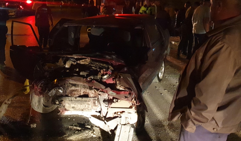 Eğirdir’de Kafa Kafaya Çarpışma: 4 Yaralı!