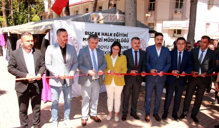 El Emeği Ürünler Sergisi Bucak’ta Görücüye Çıktı