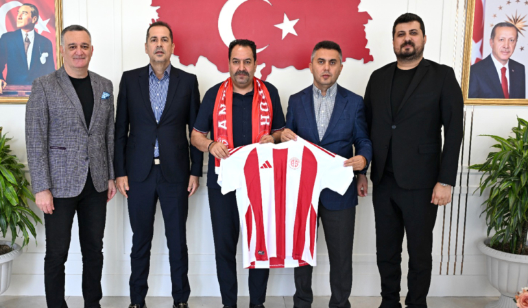 Antalyaspor’dan Emniyet Müdürü İlker Arslan’a davet