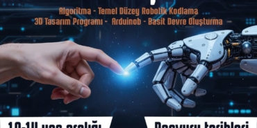 Robotik Kodlama Kursu Başvuruları Açıldı!