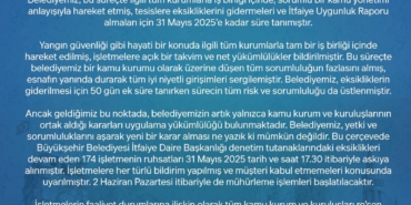 Yangın Güvenliği Denetimleri: 174 Tesis Askıya Alındı!