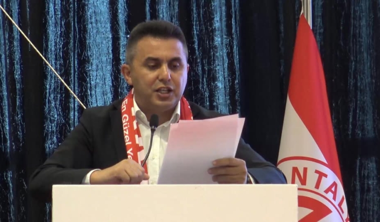 Antalyaspor Genel Kurulu’nda Başkan Ergün’ün Vurguları
