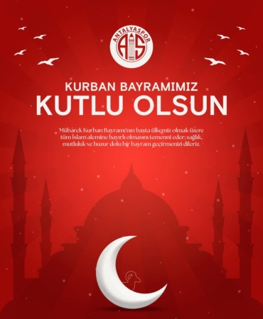 Kurban Bayramı’nda Antalyaspor Ailesine Sevgi!