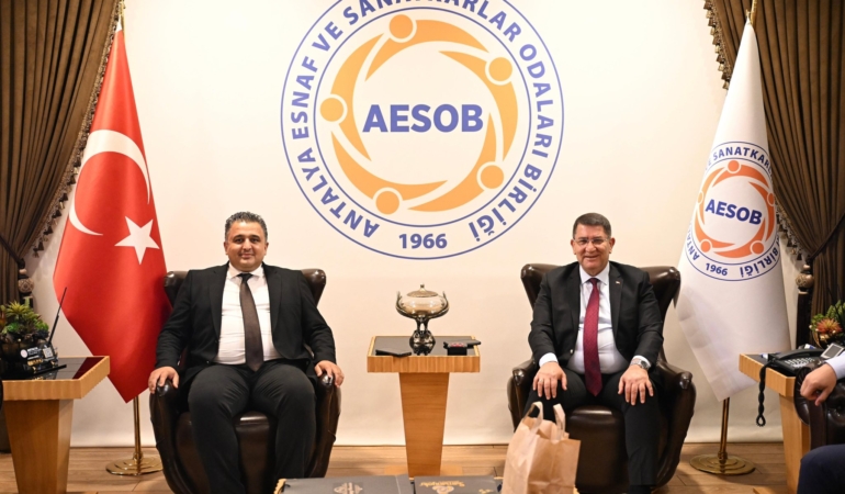 Esnafa Yeni Destek Projeleri İçin Görüşme