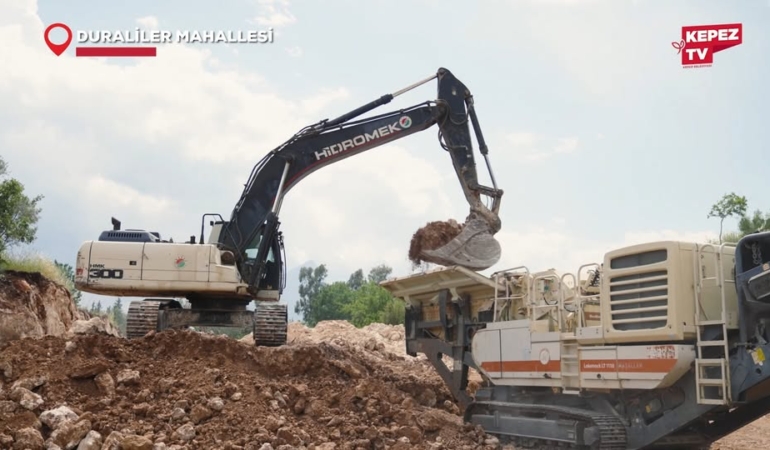 Kepez’de Yeni Yol Çalışmaları Hız Kazandı!