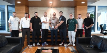 Başkan Kotan, Pehlivanları Ağırladı ve Tebrik Etti