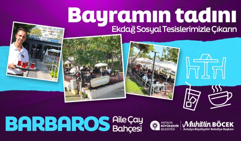 Bayram Keyfi Sosyal Tesislerimizde Yaşanıyor! 💙