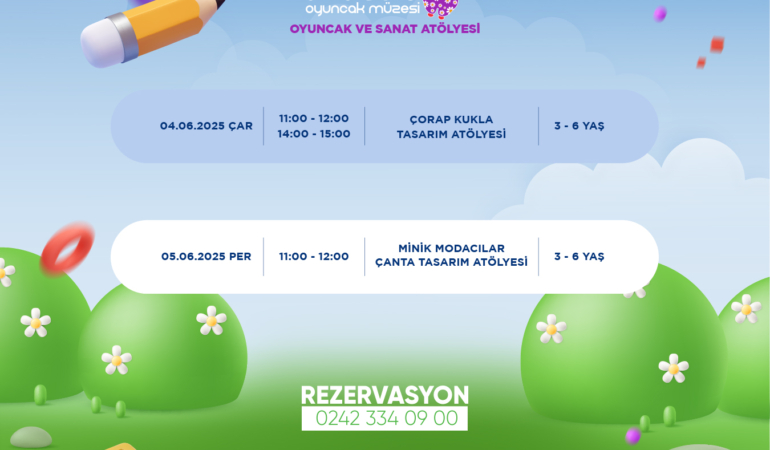 Miniklerle Sanat Dolu Bir Hafta Sizi Bekliyor!