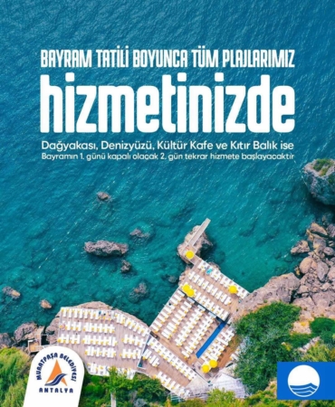 Bayramda Plajlarımız Sizleri Bekliyor!