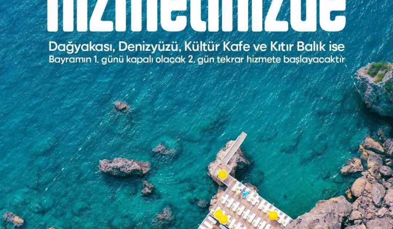 Bayramda Plajlarımız Sizleri Bekliyor!