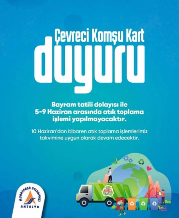 Atık Toplama Faaliyetlerine Bayram Molası!