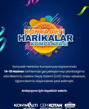 LGS Nedeniyle Harikalar Kumpanyası İptal!