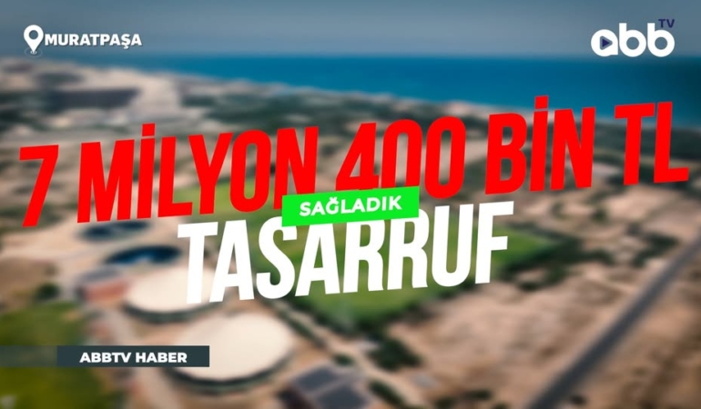 Antalya’da Su Tasarrufu Sağlayan Çim Tesisi!