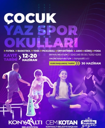 Ücretsiz Yaz Spor Okulları Başlıyor!