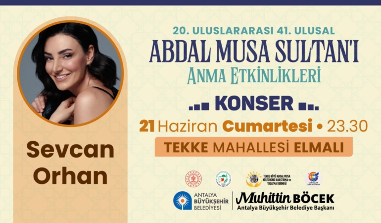 Sevcan Orhan’la Büyülü Gece Elmalı’da!