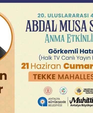 Abdal Musa’nın İzinde: Canlı Yayına Davet!