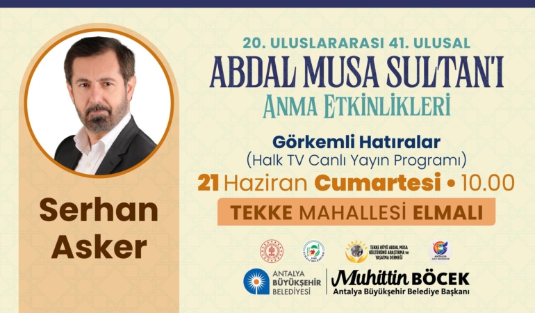 Abdal Musa’nın İzinde: Canlı Yayına Davet!