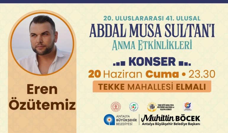 Türkülerle Geceyi Şenlendirin, Tekke’de Buluşun!