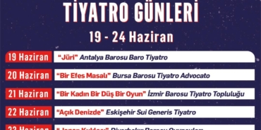 
Avukat Soner Ustaoğlu Tiyatro Günleri Başlıyor!
