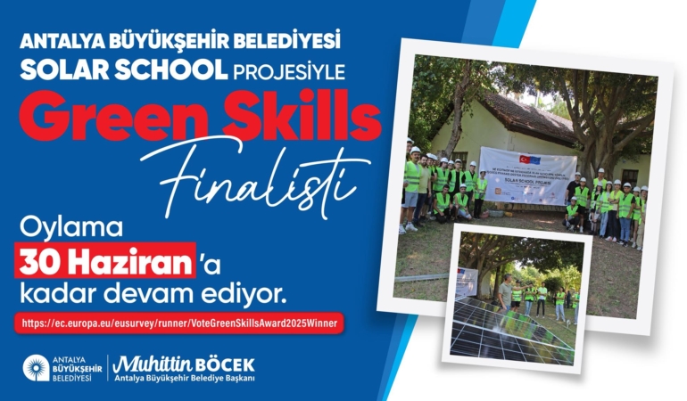 Antalya, Solar School ile Dünya Çapında Finalist!
