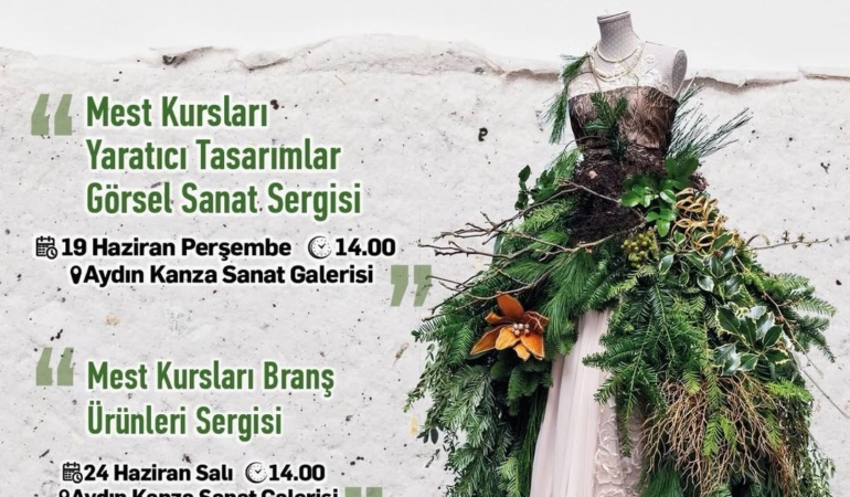 Doğadan Üreten Eller: Yaratıcı Tasarımlar Sergisi