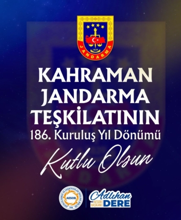 Jandarma Teşkilatı 186 Yaşında, Şehitlerimizi Anıyoruz!