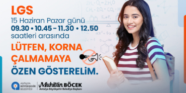 LGS İçin Sessiz Ol, Geleceği Destekle!