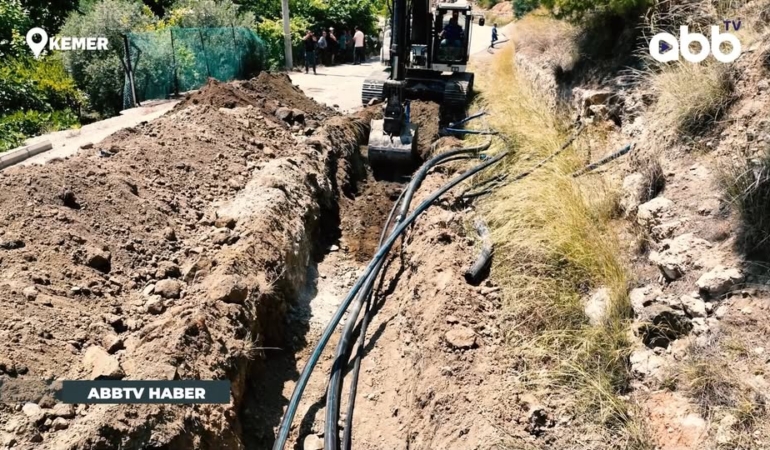 Çamyuva’da Su Hattı Yenileme Çalışmaları Tamamlandı