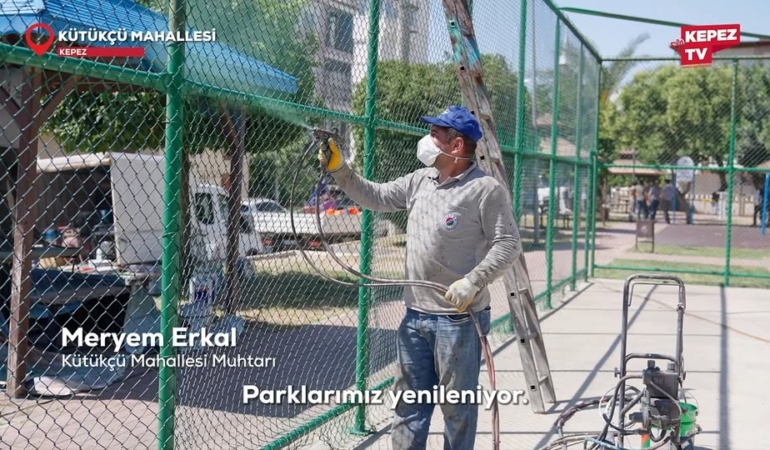 Kepez’de Parklar Yenileniyor, Doğa Canlanıyor!