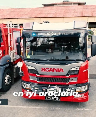 Antalya’nın Kahraman İtfaiyecileri 7/24 Görevde!