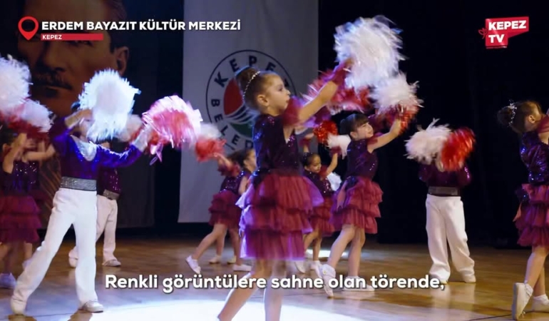 Minik Yürekler Mezuniyetle Gökyüzüne Uçtu!