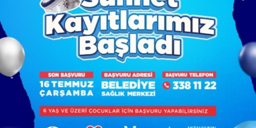 Kepez’de Çocuklar İçin Sünnet Kayıtları Başladı!