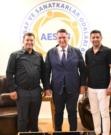 Antalya Esnafına İlçe Başkanlarından Ziyaret
