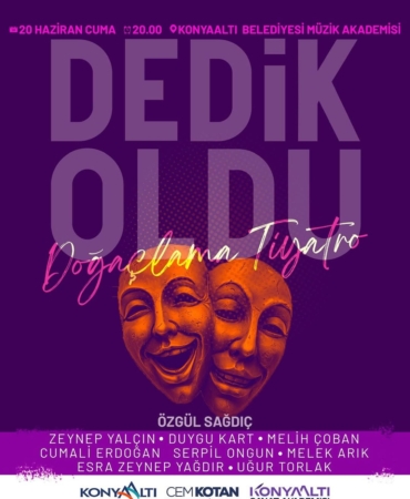 ‘Dedik Oldu’ ile Doğaçlama Tiyatro Keyfi!