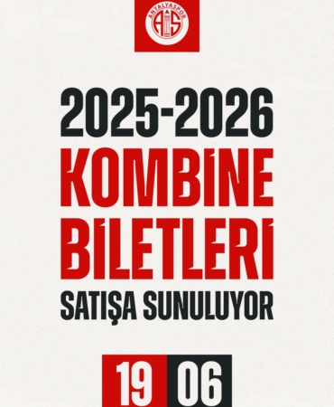 Kombine Biletler 19 Haziran’da Satışta!