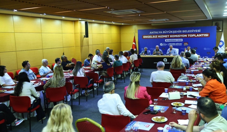 Engelsiz Antalya İçin Çözümler Geliştirildi