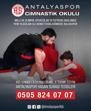 Yeni Yıldızlar Antalyaspor Cimnastik Okulu’nda!