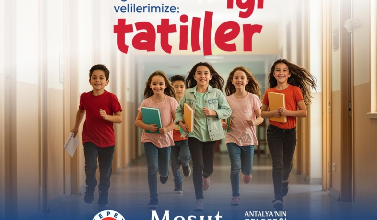 Öğrencilerimize Huzurlu Bir Yaz Tatili Diliyoruz!